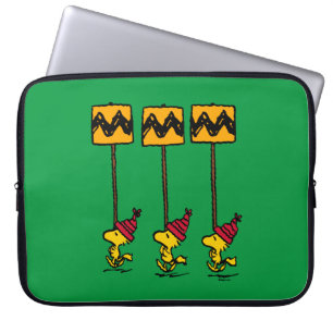 Capa Para Notebook Amendoins Woodstock & Friends Sign March