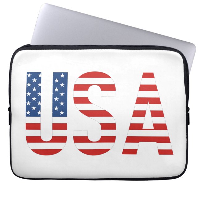 Capa Para Notebook América Grande, EUA  (Frente)