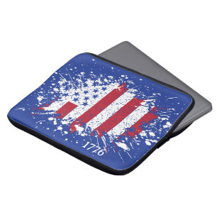 Capa Para Notebook American Peace Flag 1776 American State National L