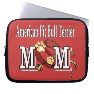 Capa Para Notebook American Pit Bull Terrier MOM