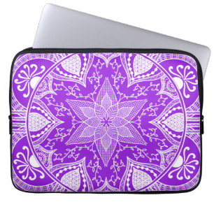 Capa Para Notebook Amethyst Mandala