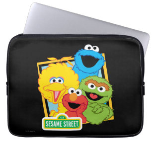Capa Para Notebook Amigos da Rua Sésamo