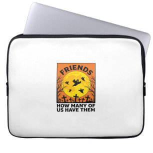 Capa Para Notebook Amigos Fantasmas do Halloween Divertidos Horror Vi