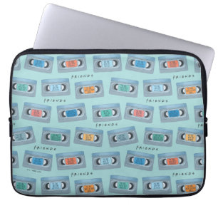 Capa Para Notebook AMIGOS™   O Padrão De Fita De Vídeo