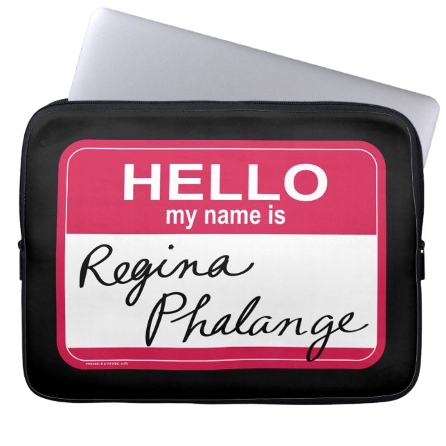Capa Para Notebook AMIGOS™ | Olá Meu nome é Regina Phalange (Frente)