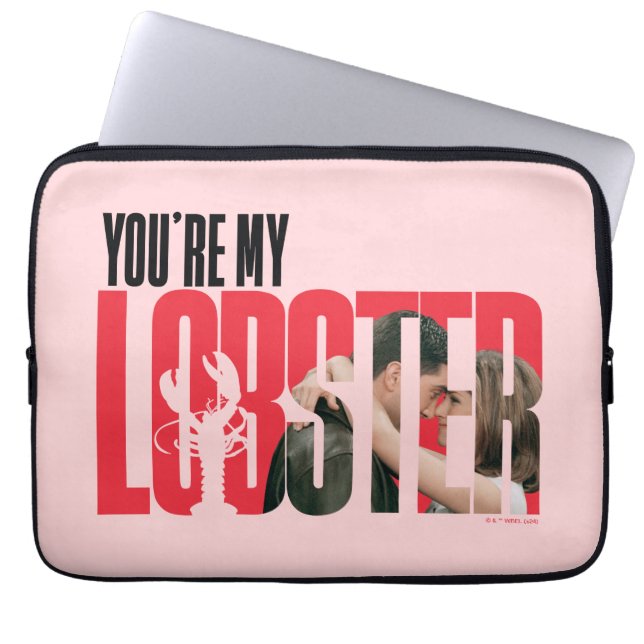 Capa Para Notebook AMIGOS™ | Rachel & Ross - Você é minha lagosta (Frente)