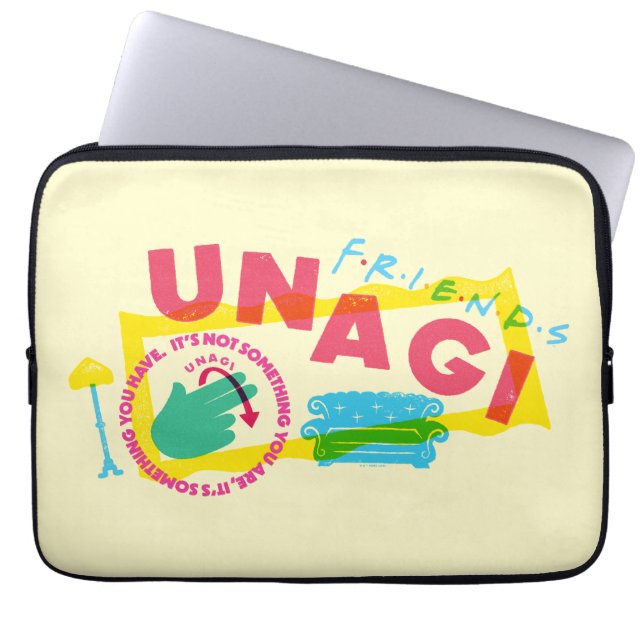 Capa Para Notebook AMIGOS™ Unagi (Frente)