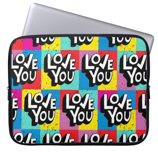 Capa Para Notebook Amo-te: Namorados de Mão (Frente)
