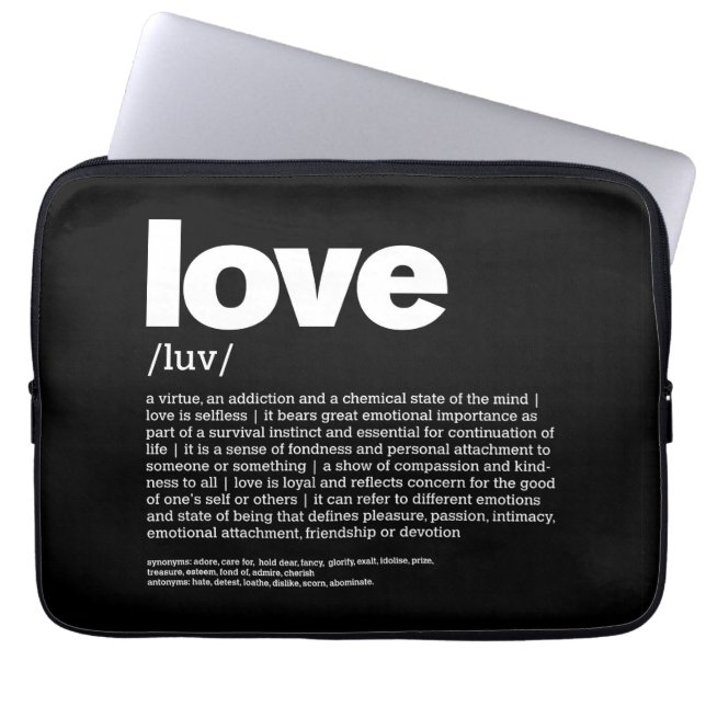 Capa Para Notebook Amor (Frente)