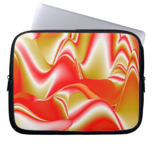 Capa Para Notebook Amor e Abstrato 3D Rainbowart Dourado