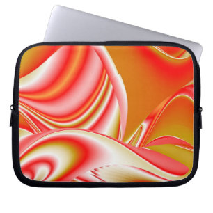 Capa Para Notebook Amor e Abstrato 3D Rainbowart Dourado