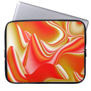 Capa Para Notebook Amor e Abstrato 3D Rainbowart Dourado