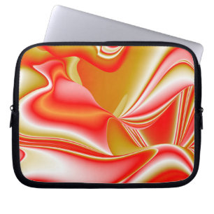 Capa Para Notebook Amor e Abstrato 3D Rainbowart Dourado