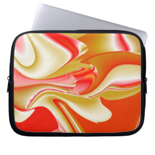 Capa Para Notebook Amor e Abstrato 3D Rainbowart Dourado