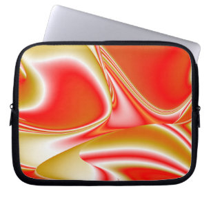 Capa Para Notebook Amor e Abstrato 3D Rainbowart Dourado