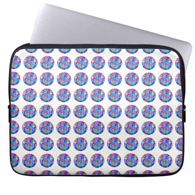Capa Para Notebook amor hippie groovy (Frente)