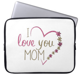 Capa Para Notebook Amor Mãe Dia de as mães Heart