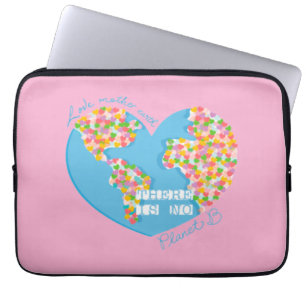 Capa Para Notebook Amor Mãe Terra Não Há Planeta B