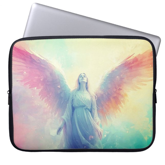 Capa Para Notebook An Angel on a 15" Electronics Bag (Frente)