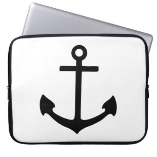 Capa Para Notebook Âncora preta