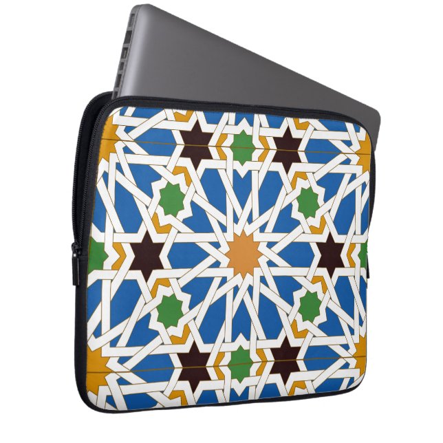Capa Para Notebook Andalusian Tiles 10 (Real Alcazar, Seville) (Frente Esquerda)