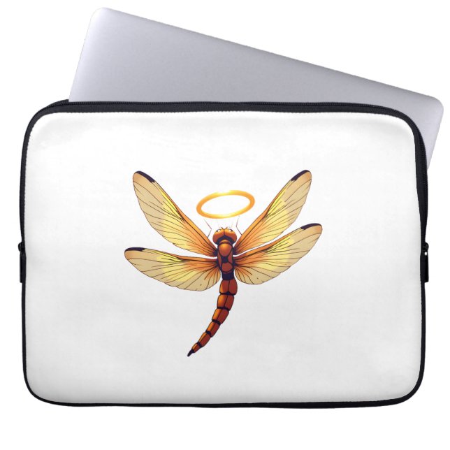 Capa Para Notebook Angel Dragonfly (Frente)