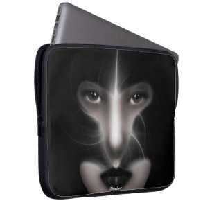 Capa Para Notebook Angel Eyes Fractal Art Bolsa de laptop