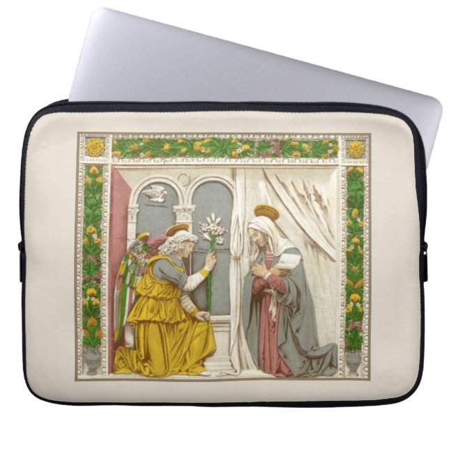 Capa Para Notebook Angel Gabriel The Annunciation To Mary (Frente)