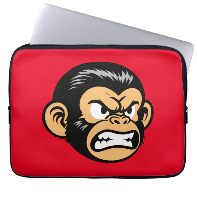 Capa Para Notebook Angry Ape (Frente)