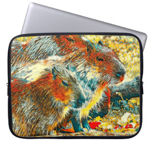 Capa Para Notebook AnimalArt_Capybara_005