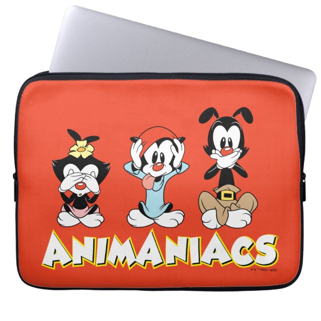 Capa Para Notebook Animaniacs | Warner Siblings "No Mau" Graphic (Frente)