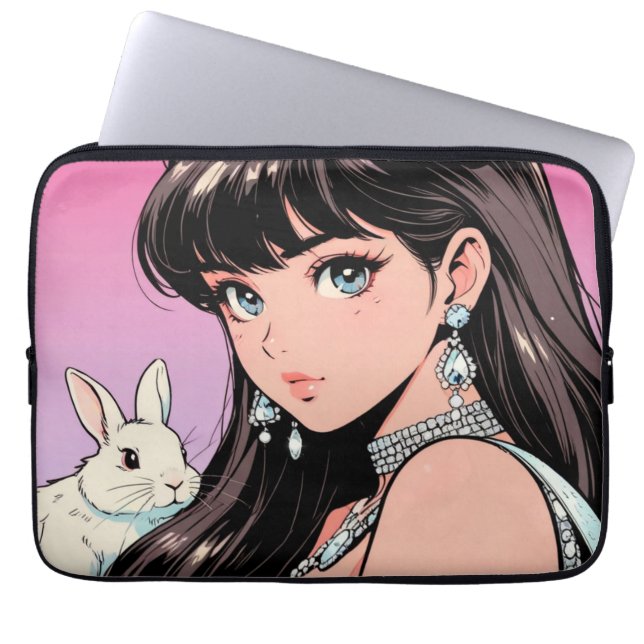 Capa Para Notebook Anime Eletrônicos Bag (Frente)