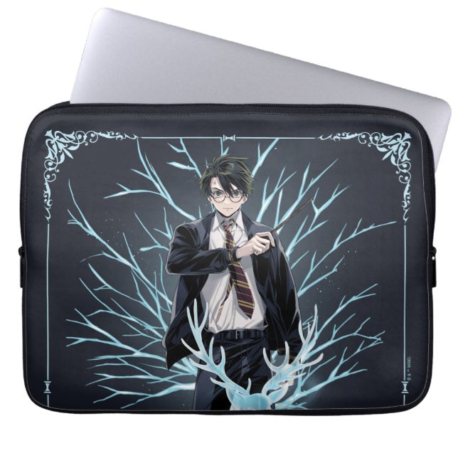 Capa Para Notebook Anime HARRY POTTER™ Stag Patronus (Frente)