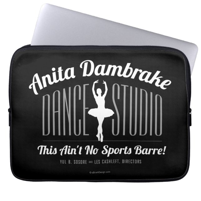 Capa Para Notebook Anita Dambrake Dance Studio (Frente)