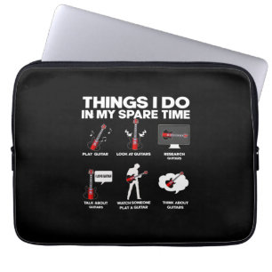 Capa Para Notebook Aniversário da Música Guitarrista Viciada por Guit