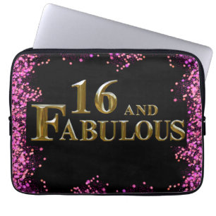 Capa Para Notebook Aniversário de 16 anos
