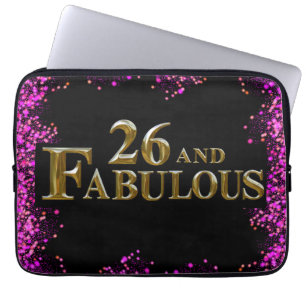 Capa Para Notebook Aniversário de 26 anos