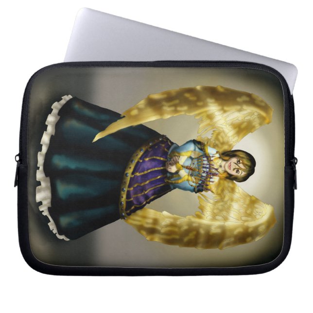 Capa Para Notebook Anjo de Chanukah (Frente)