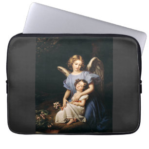 Capa Para Notebook Anjo guardião de Joseph Karl Stieler