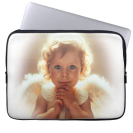 Capa Para Notebook Anjos Bebês