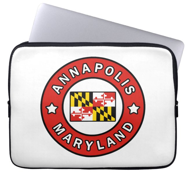 Capa Para Notebook Annapolis Maryland (Frente)
