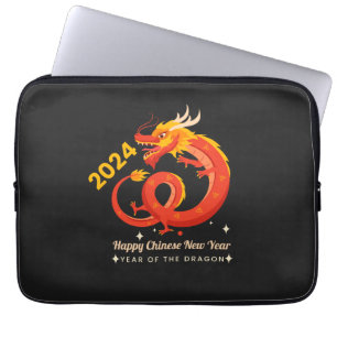 Capa Para Notebook Ano Do Dragão 2024 Ano Novo Chinês
