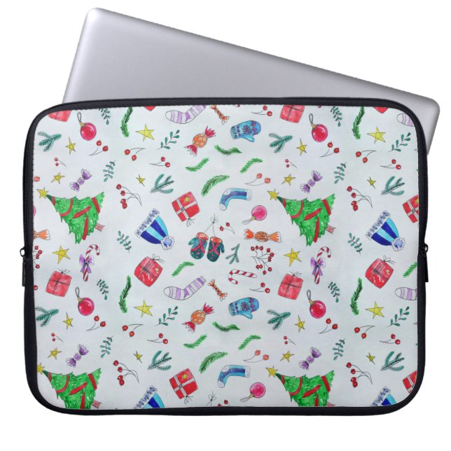 Capa Para Notebook Ano Novo de Natal (Frente)