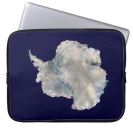 Capa Para Notebook Antártica (Imagem Azul Marble da NASA)