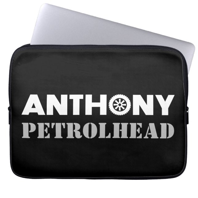 Capa Para Notebook Anthony Petrol Head (Frente)