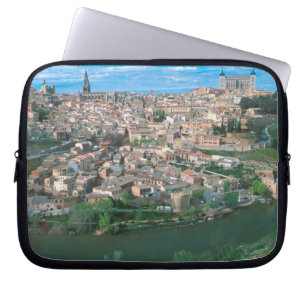 Capa Para Notebook Antiga cidade de Toledo, Espanha.