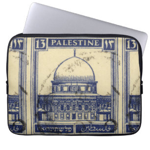 Capa Para Notebook antigo selo palestino 1920_ palestine folklor