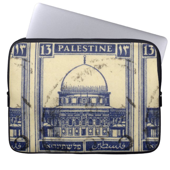 Capa Para Notebook antigo selo palestino 1920_ palestine folklor (Frente)