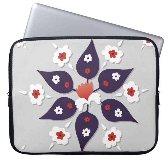 Capa Para Notebook Antiguamente otomano azulejo turco desenhado,abstr (Frente)