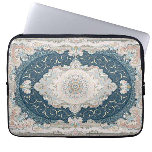 Capa Para Notebook Antiguamente tapete persa turco (Frente)